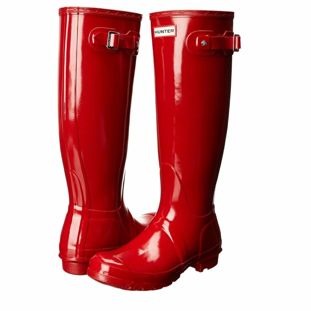 Red Hunter Rainboots